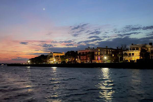 Charleston from the water