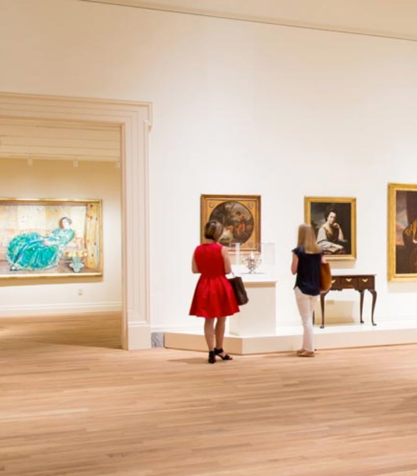 art galleries
