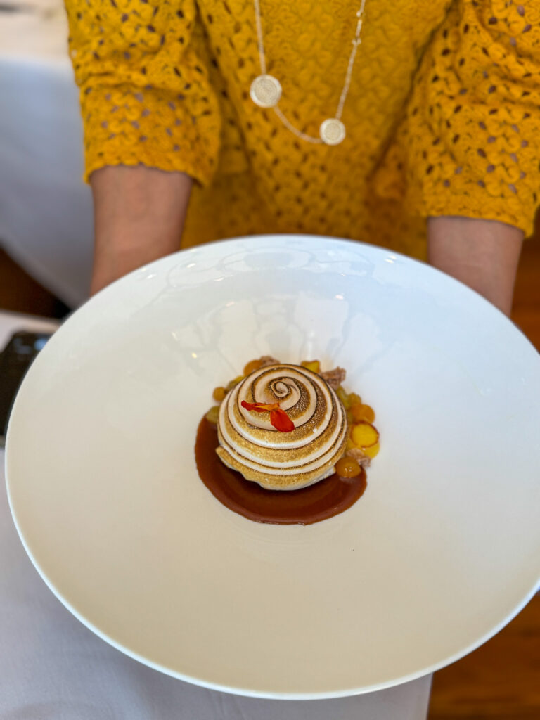 CARROT CAKE BAKED ALASKA 