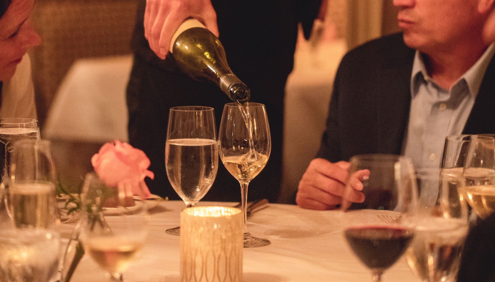 Wine list at Circa 1886 Restaurant