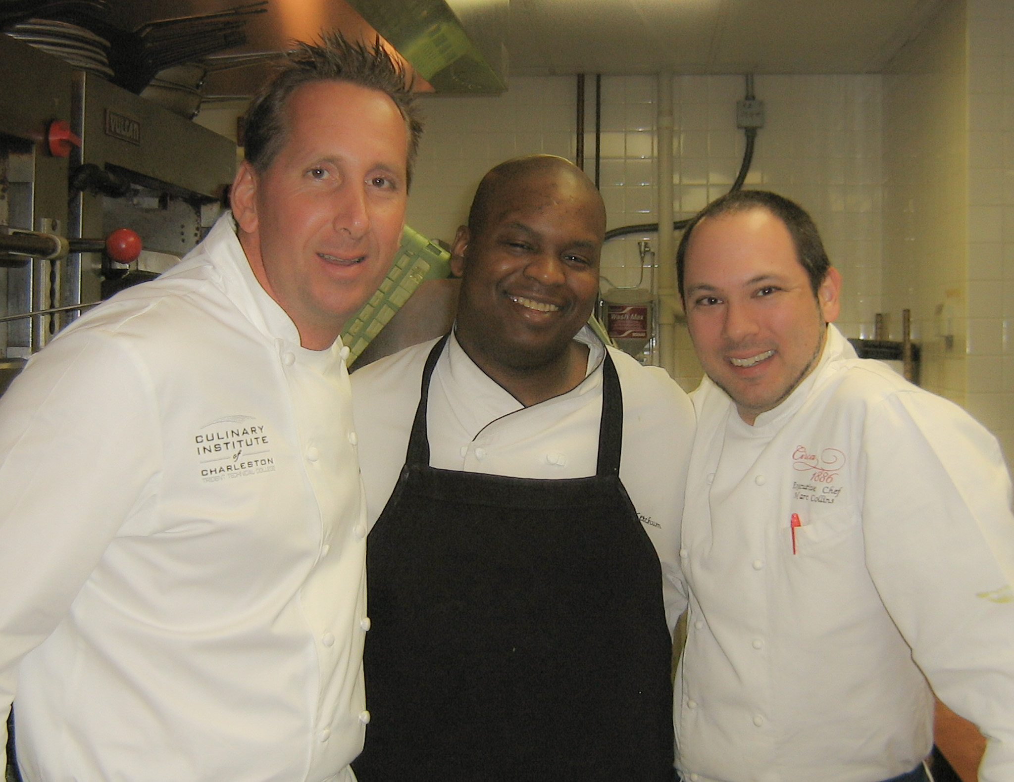 Old photo of Chef Marc Collins